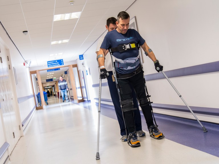 Martyn Ashton Walks Half A Mile For A Coffee