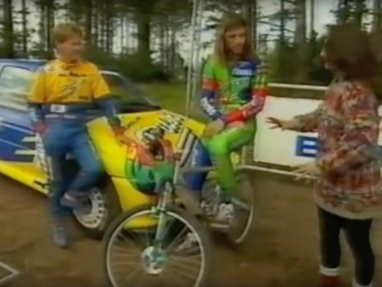 Video: Rob Warner vs. Rally Car