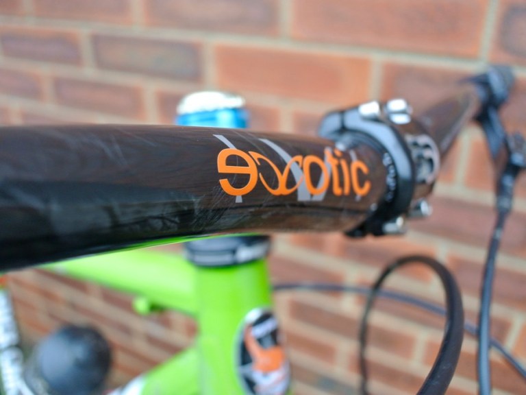 Review: eXotic Carbon bar and carbon Ti seatpost