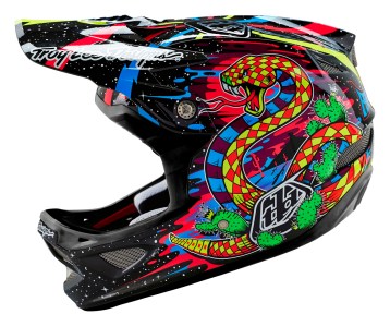 Troy Lee Designs - D3 Blacklight Carbon Black