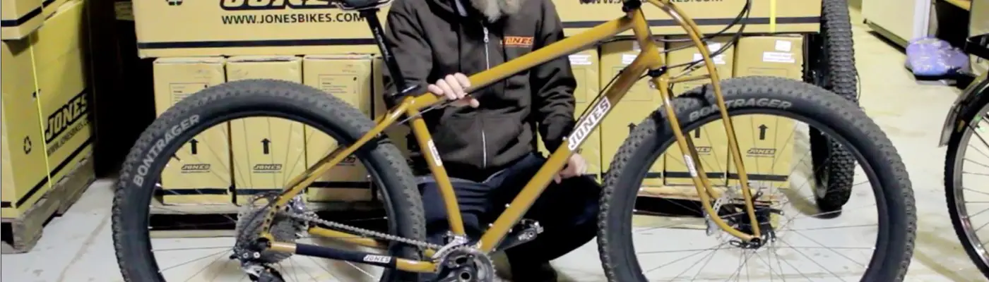 Jeff Jones on Plus Bikes