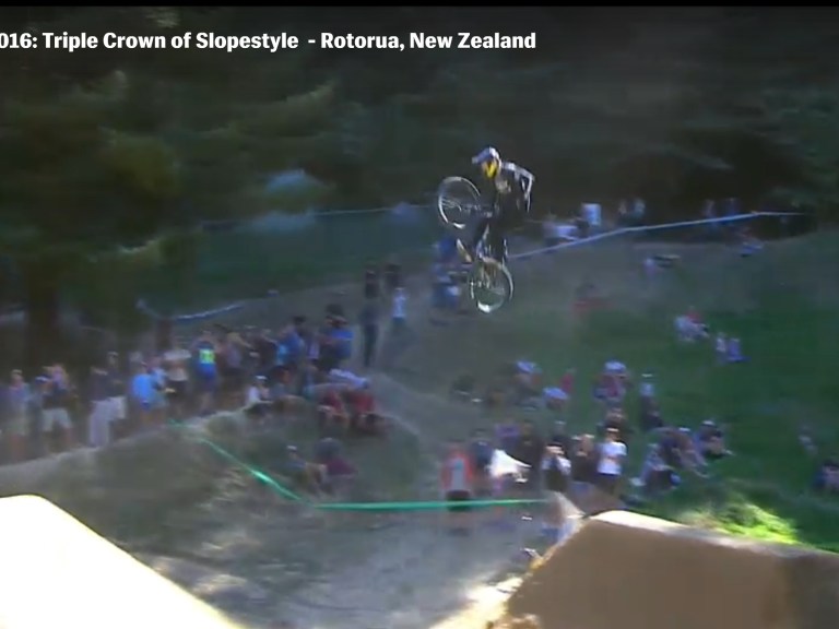 Video: Triple Crown of Slopestyle – Crankworx 2016