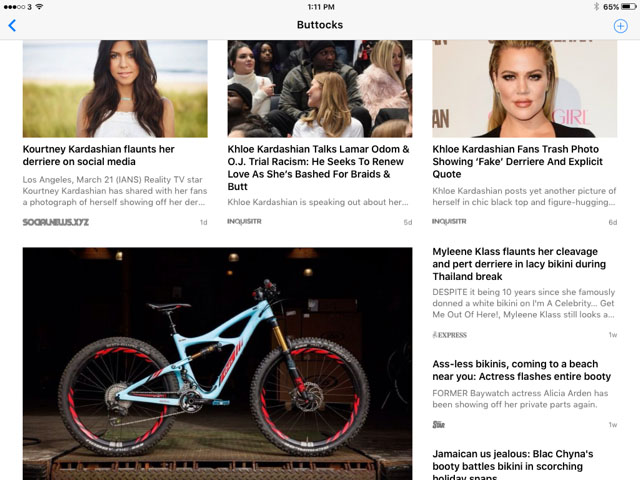 Apple News App Comedy Tagging