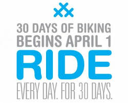 30 days of biking