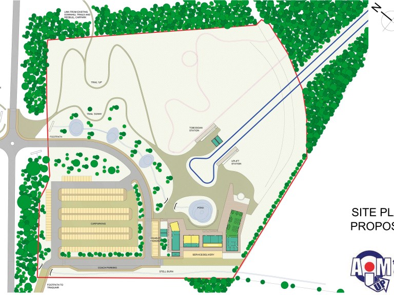 Innerleithen Uplift Facing Uphill Struggle