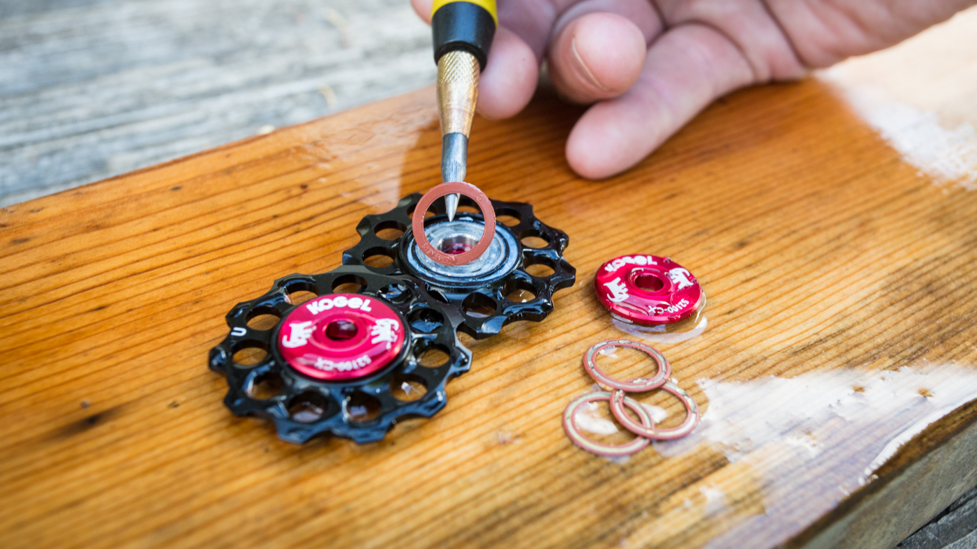 Mud-friendly Jockey Wheels from Gevenalle