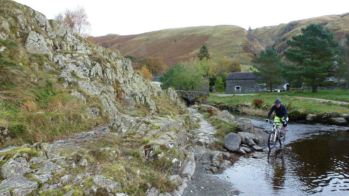 River crossing UK mountain bike adventure Singletrack Magazine
