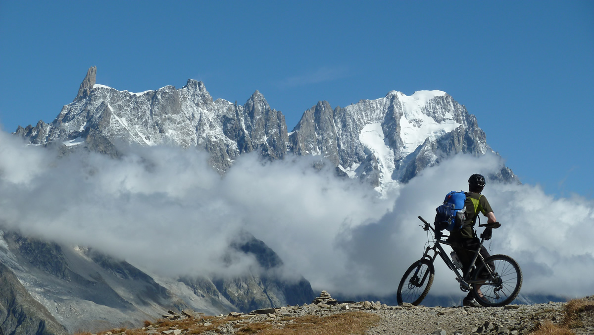 fog rolling in winter mountain biking Singletrack Magazine