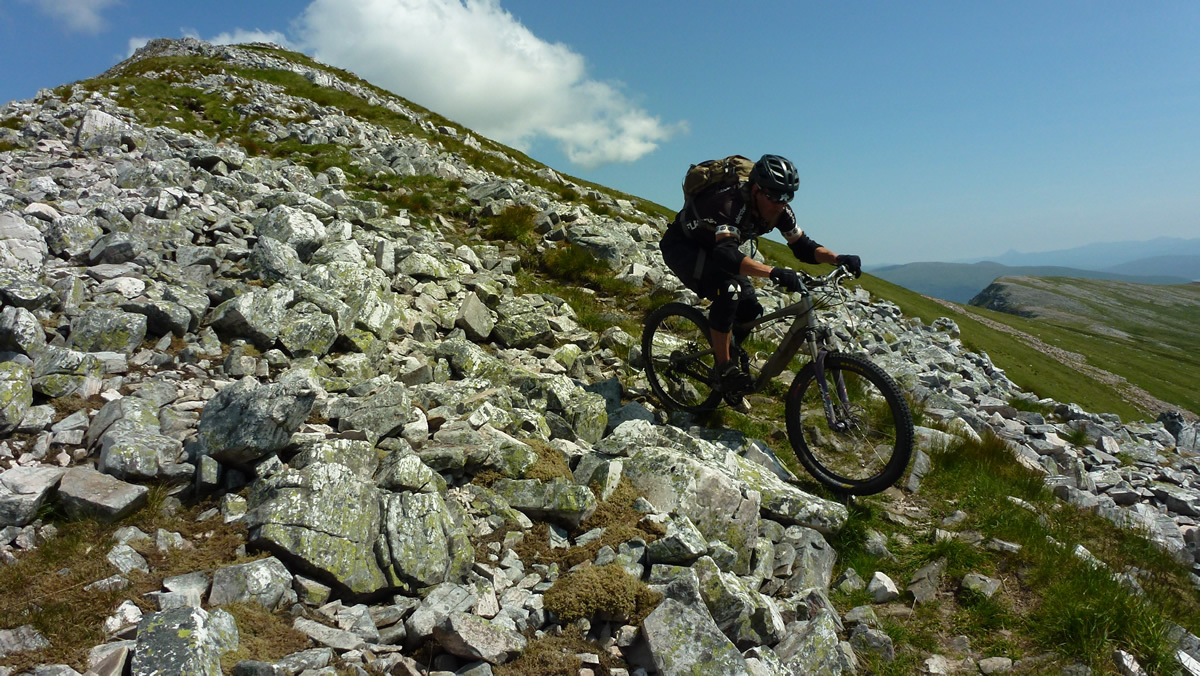 Downhill in Scotland UK mountain bike adventure Singletrack Magazine