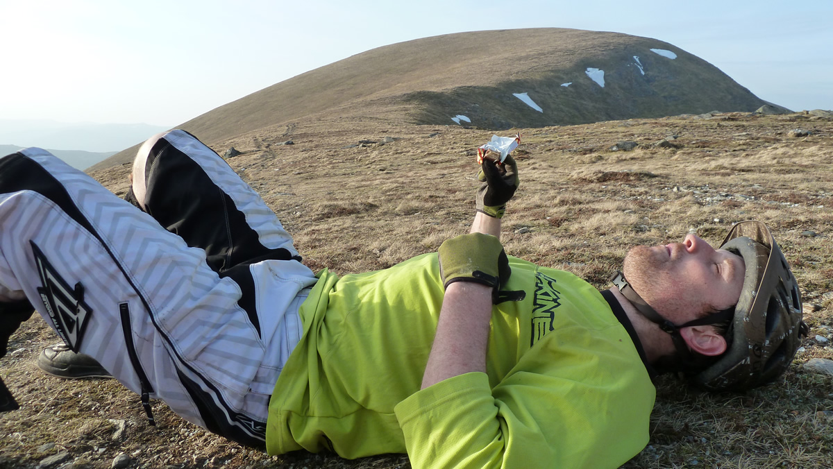 Well deserved rest UK mountain bike adventure Singletrack Magazine