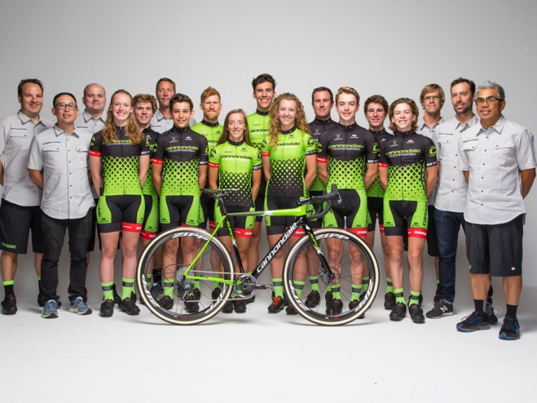 What other gear does the Cannondale Cyclocross Team ride?