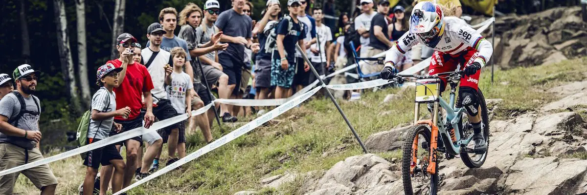 mont-saint anne world cup downhill mountain bike xco rachel atherton