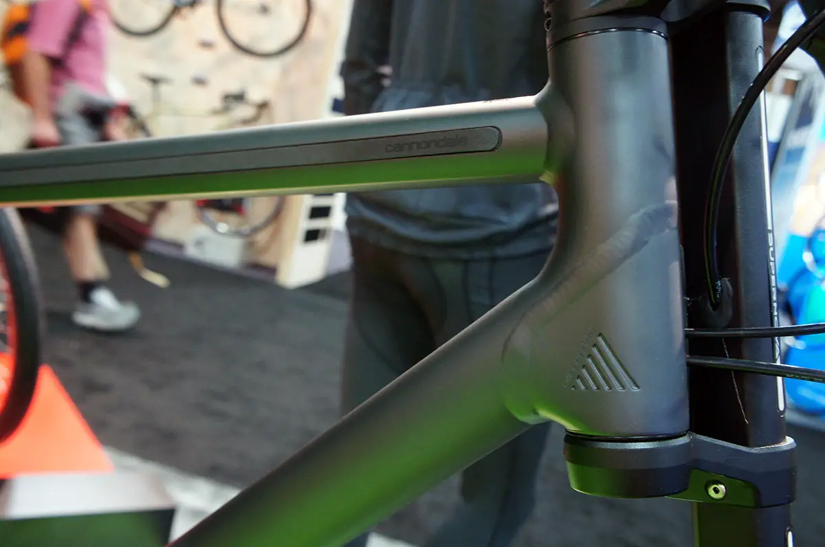 Cannondale's hybrid hydroformed headtube/downtube