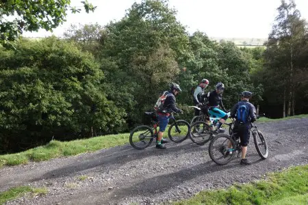 reader awards trade day hebden bridge mental health group ride mates friends moss green fern