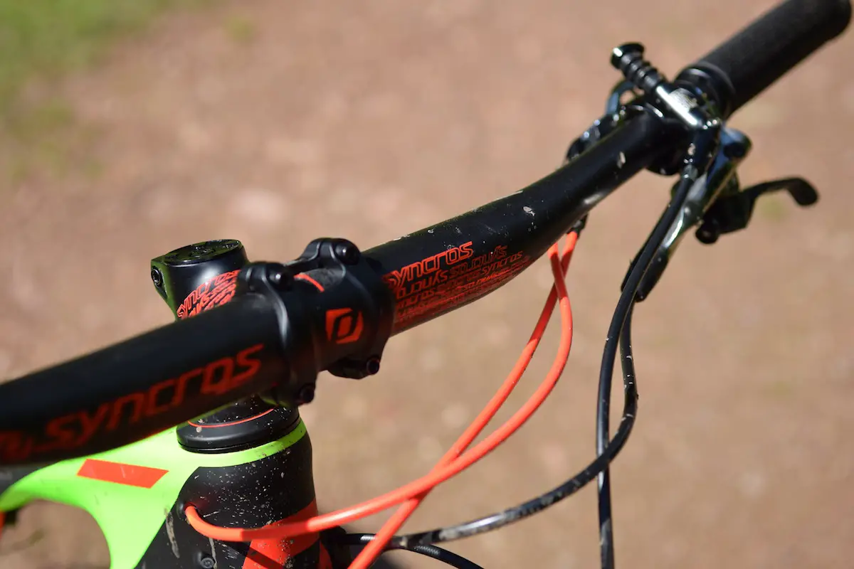 scott genius lt enduro 27.5 carbon fox kashima fluoro green barney grouptest issue magazine 107