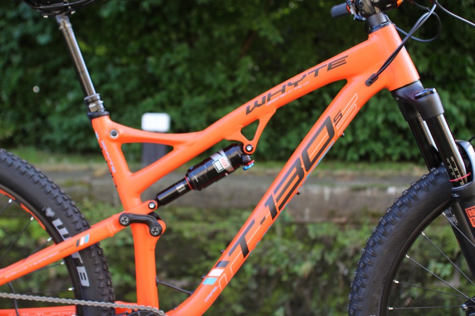 whyte t 130 trail bike 27.5 130mm rockshox monarch yari boost 1x11 sram reverb