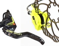 magura disc brakes yellow fluoro limited edition carbon rotor