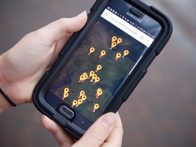 New Interactive Map For Scotland’s Trail Centres