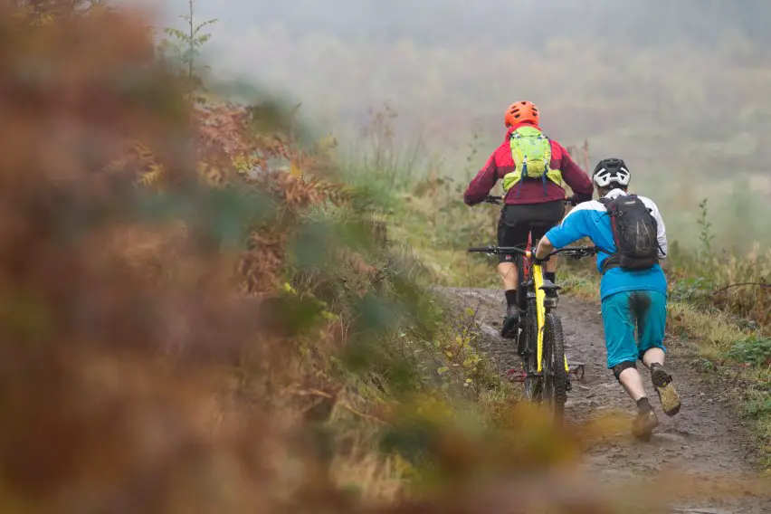 fork test group x-fusion dt swiss fox float rockshox pike bos deville formula bikepark wales bpw rob wil david hayward