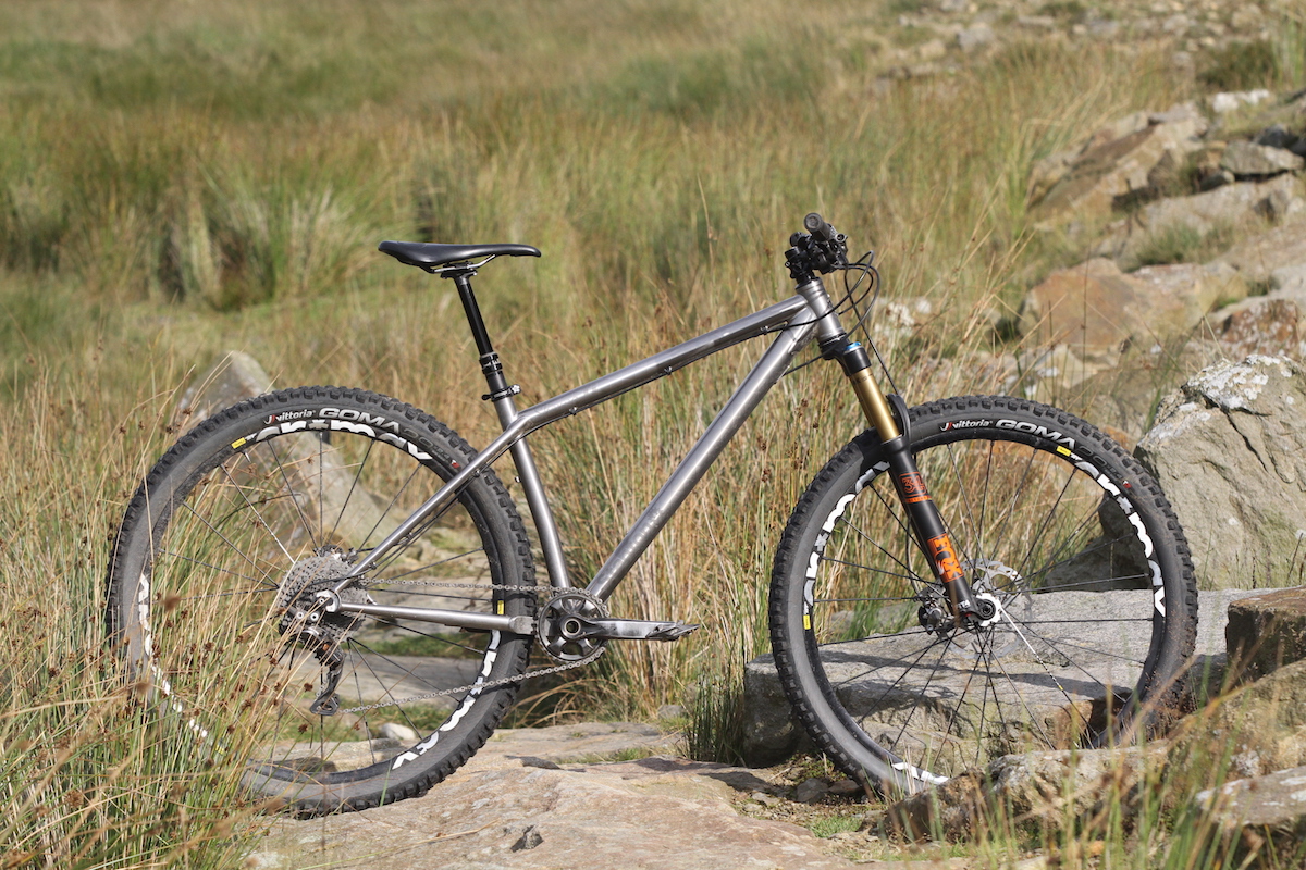 stanton sherpa ti titanium hardtail 29 27.5 plus fox kashima rocks