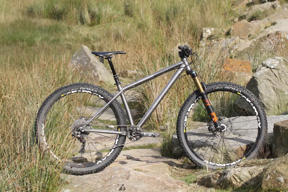 stanton sherpa ti titanium hardtail 29 27.5 plus fox kashima rocks