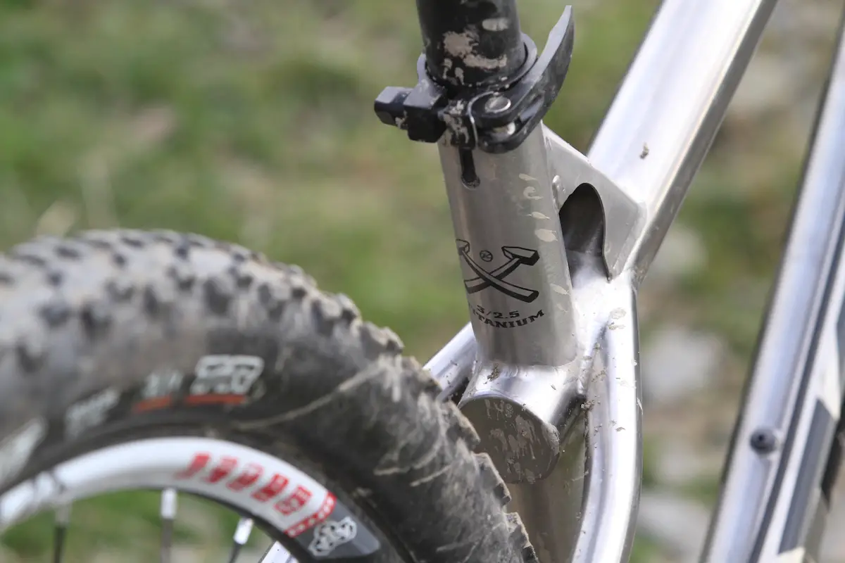 kona honzo titanium 29in hardtail rockshox pike dropper hardcore trail