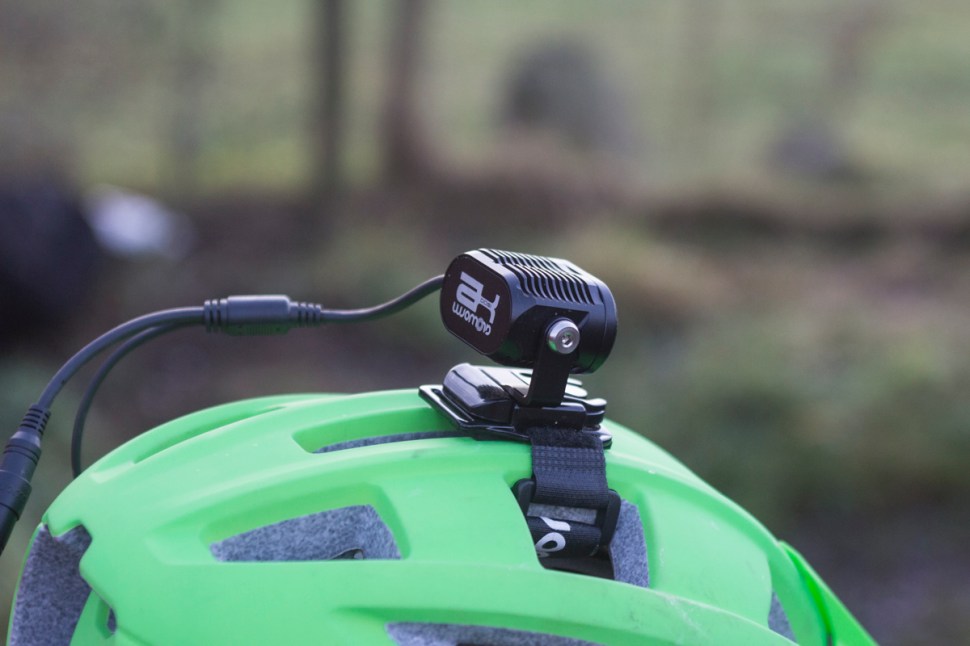 gloworm cx trail handlebar light helmet led