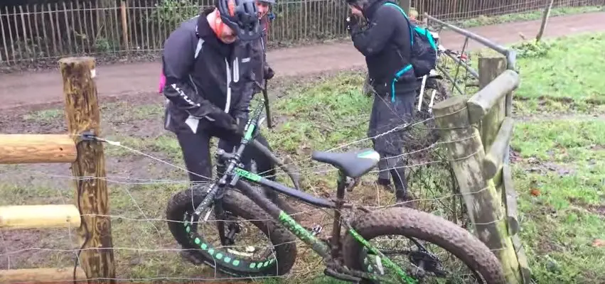 Electrocuted fat bikers