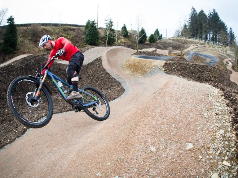 Rachel Atherton Opening New Welsh Skills Track