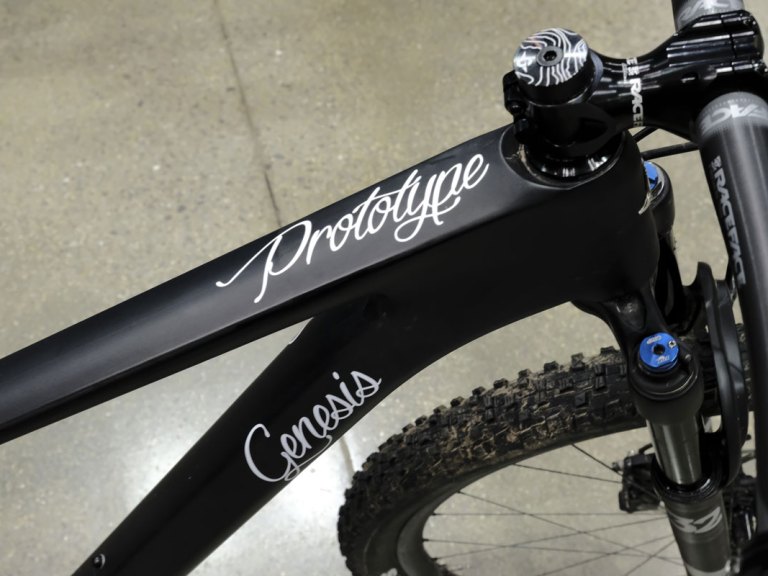 iceBike* 2017: Prototype Genesis Carbon Hardtail