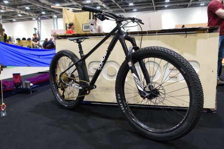 sonder transmitter carbon hardtail 27.5 plus london bike show alpkit