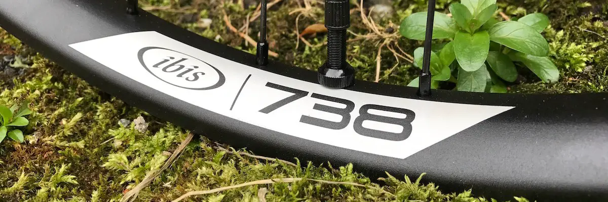 ibis cycles 738 wheels 27.5in wide tubeless