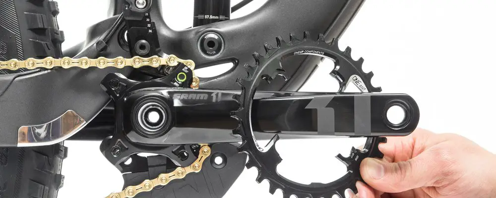 oneup chainring components oval narrow wide