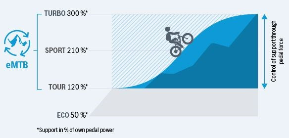 Bosch eMTB mode