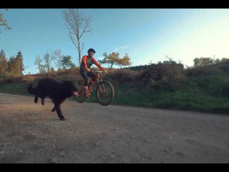 Video: Stanton Slackline & Mac The Trail Dog