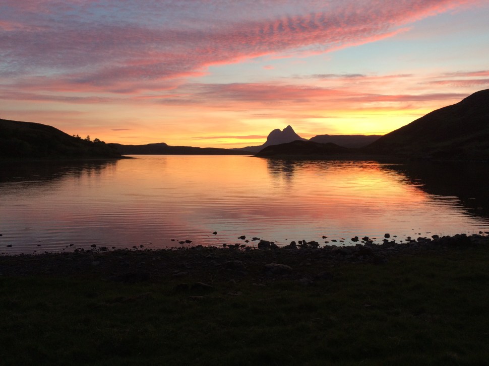 Magical Suilven sunset