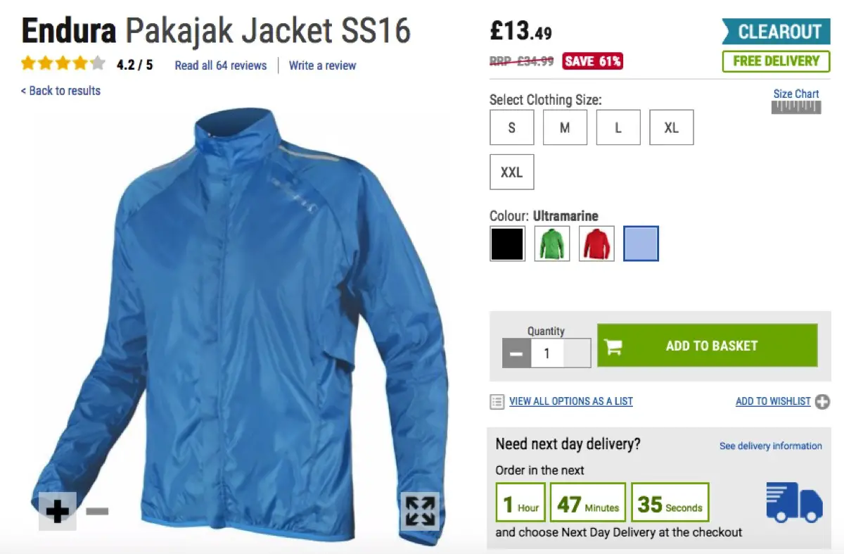 Endura Pakajak Jacket