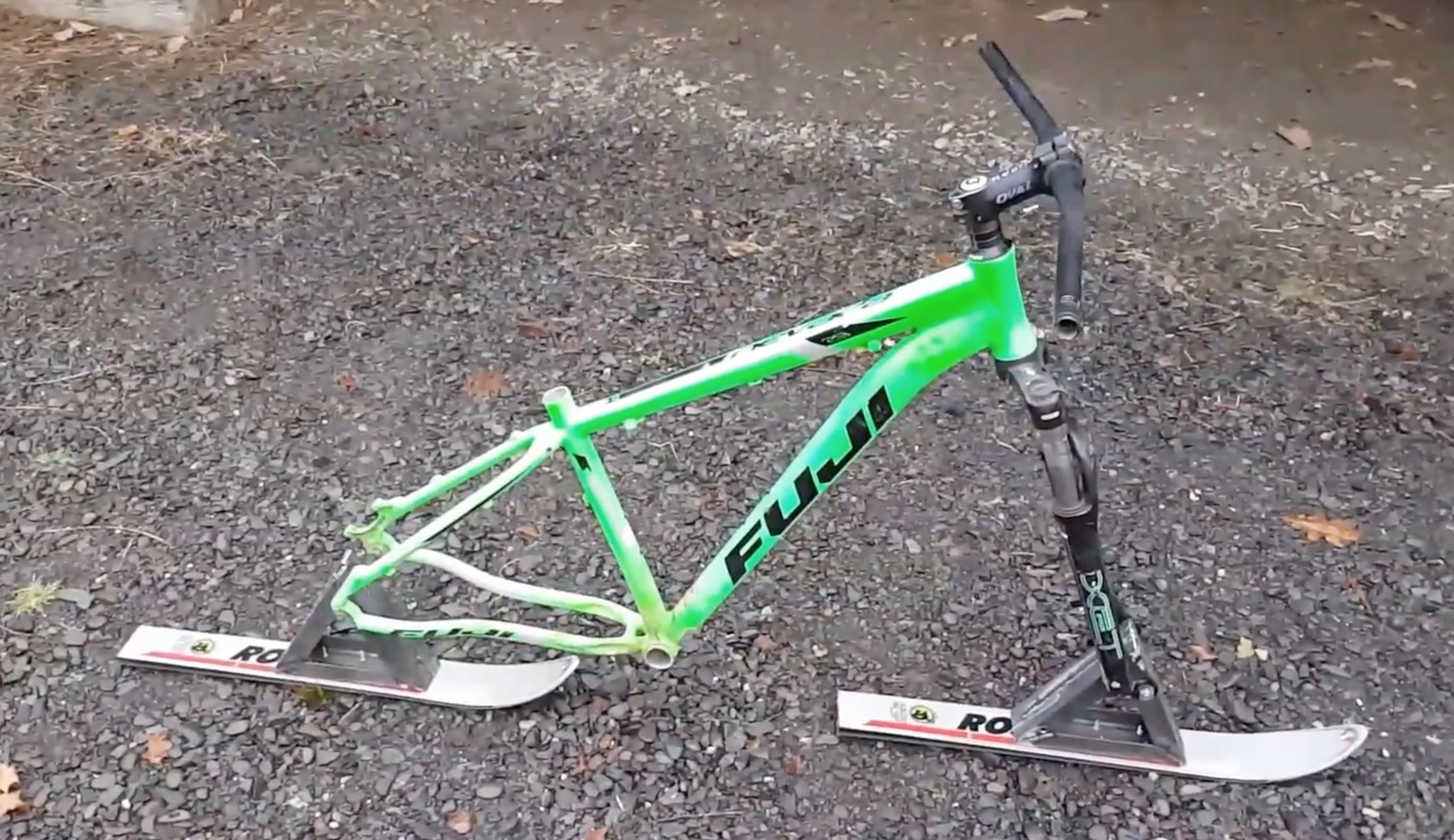 Julian Goulding's Ski Bike