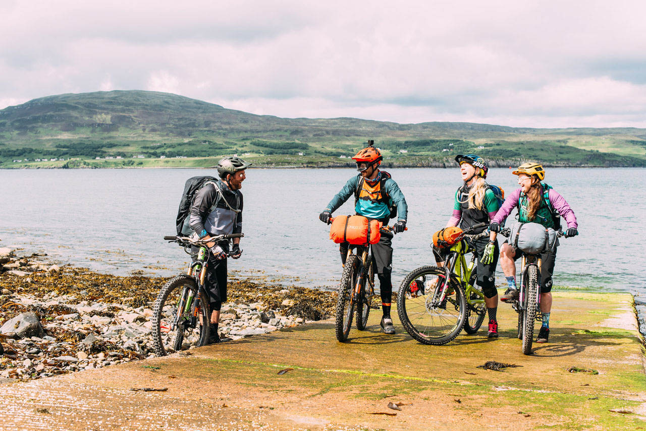 First time Bikepacking - Raasay