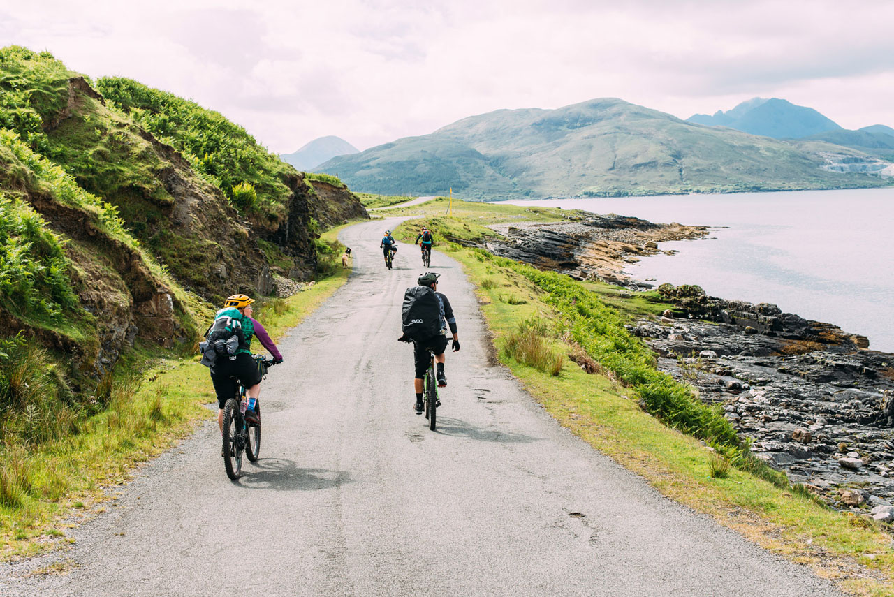 First time Bikepacking - Raasay