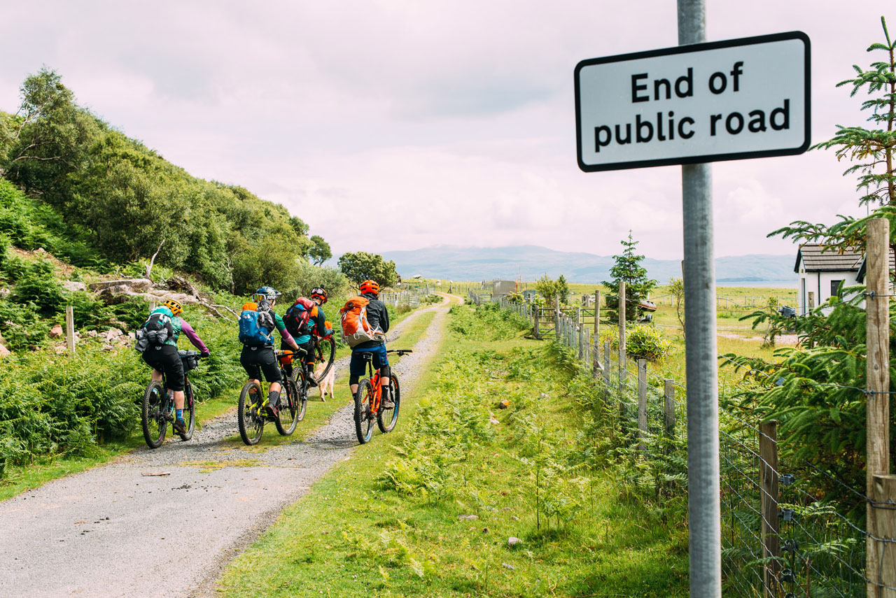 First time Bikepacking - Raasay