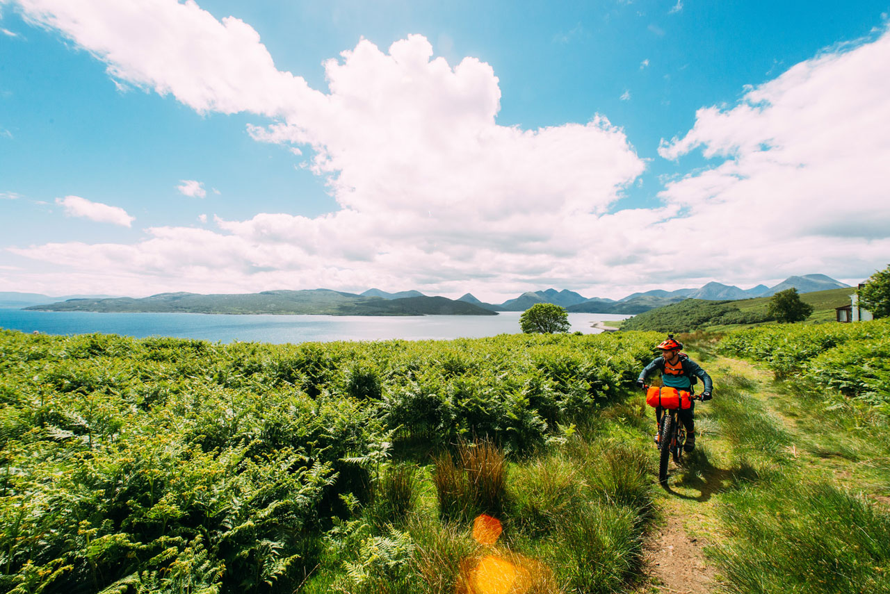 First time Bikepacking - Raasay