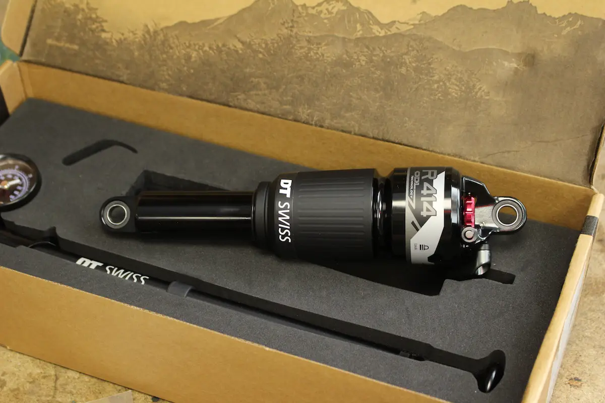 dt swiss r414 rear shock suspension whyte t130