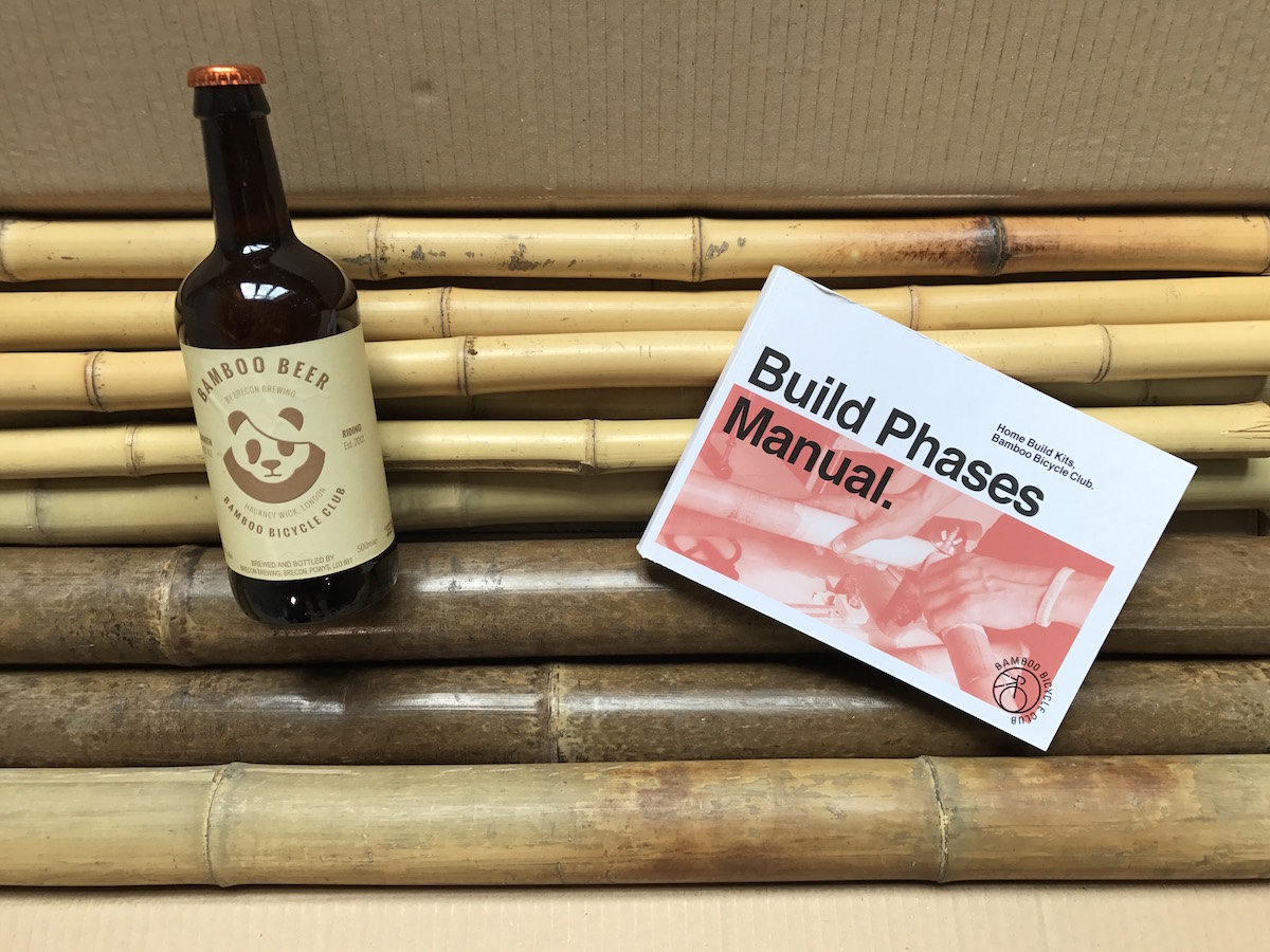 bamboo bike kit beer
