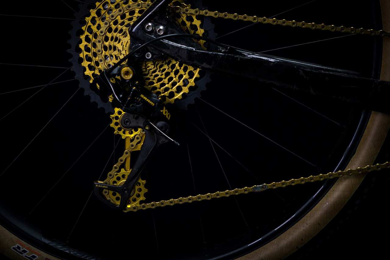 Kogel gold derailleur pulleys