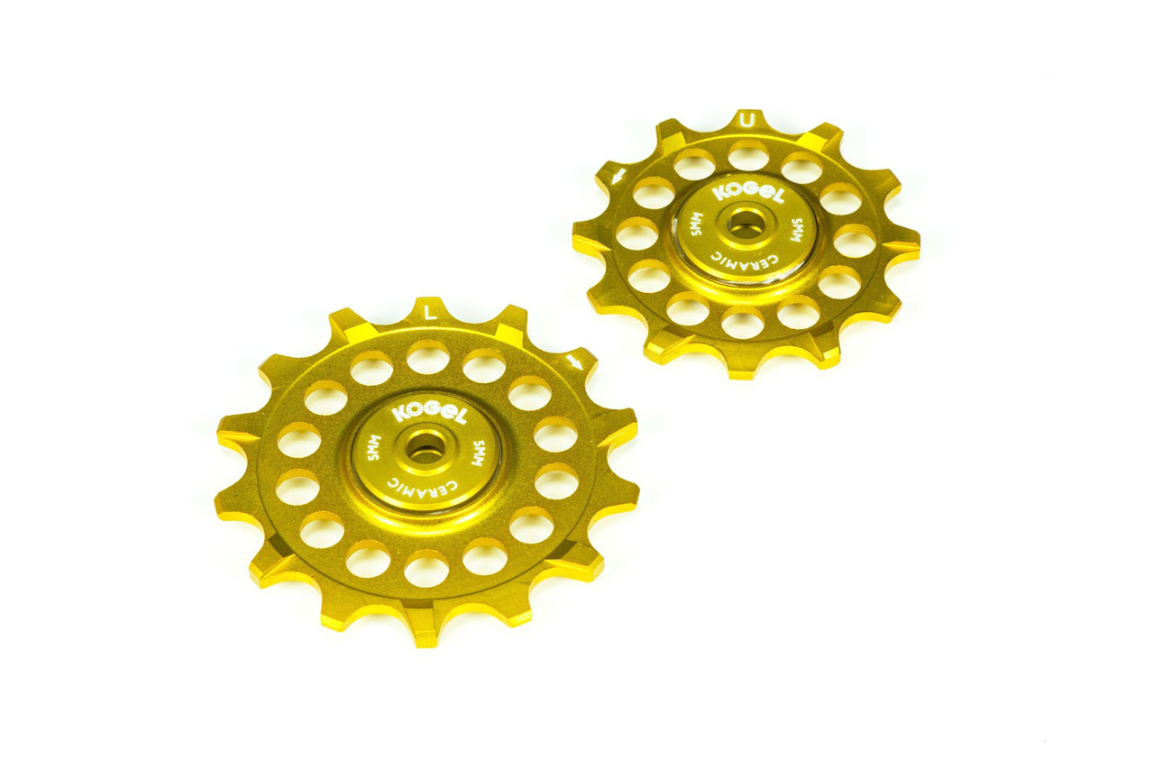 Kogel gold derailleur pulleys