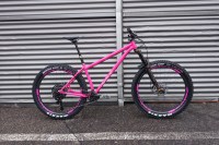 pipedream hardtail steel 27.5 plus 29 pink dvo zelvy