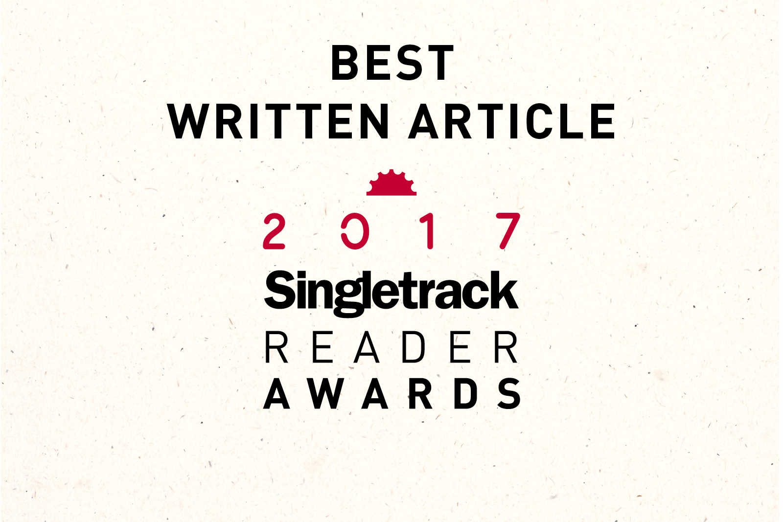 Best Written Article – Singletrack Reader Awards 2017