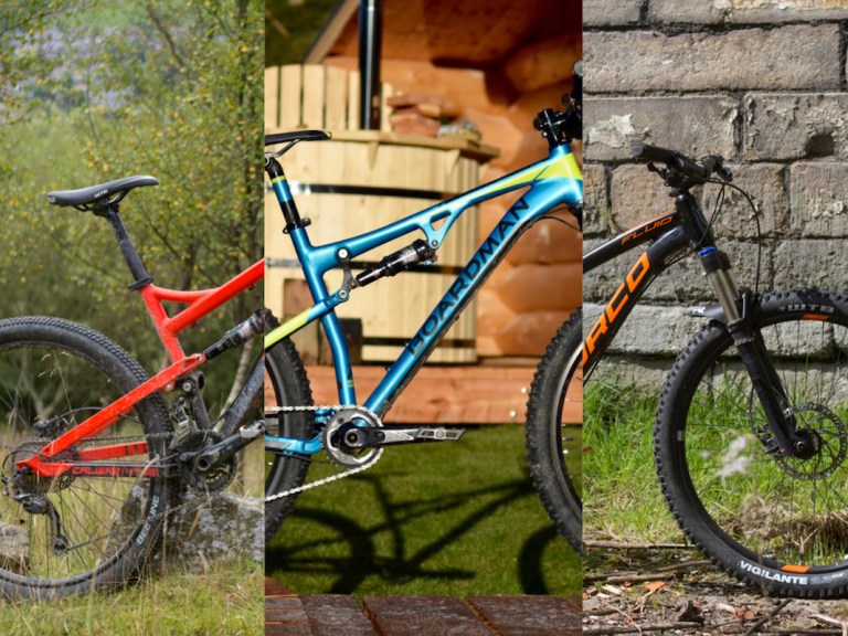 3 Full Suspension Trail Bikes Under £1500, Tested & Reviewed