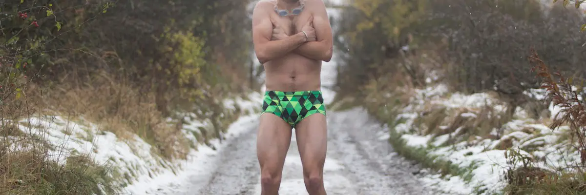 wil winter snow cold bathers budgie smugglers goggles